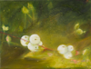 HELEN O'KEEFFE - Snowberry 3 - oil on canvas - 15 x 21 - €300