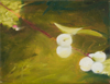 HELEN O'KEEFFE - Snowberry  - oil on canvas - 15 x 21 - €300