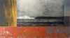 JOHNNY BULGER _ Seascape 4 - mixed media - 48 x 84 cm including frame - €650