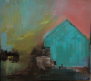 HELEN O'KEEFFE ~ Once a Home, Long Island - Oil on Canvas