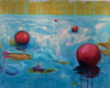 HELEN O'KEEFFE ~ Sea garden - Oil on Canvas