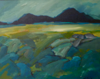TERRY SEARLE ~ Summer Evening - Acrylic on Canvas 35 x 46 cm