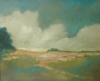 TERRY SEARLE ~ Small Landscape - Acrylic on Canvas 26 x 31 cm