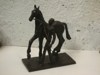 JAMES MAC CARTHY ~ Maquette for Ballinsloe Horse Fair - Bronze - 34 cm high