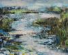 JUDY HAMILTON ~ Winding River - Oil on Linen - 76x101 cm - €1300 