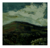 DONAGH CAREY ~ Mount Gabriel, Evening - Oil on Board - 14 x 22.5 cm