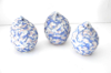 JIM TURNER ~ Small Blue Pods - volcanic glaze - €80 each