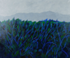 TERRY SEARLE ~ Edge of the Field - acrylic & paper on canvas - 30 x 60 cm - €600