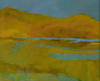 TERRY SEARLE ~ The Lake - acrylic on canvas - 26 x 30 cm - €250 - SOLD