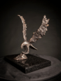 MIM SCALA ~ Osprey - Bronze on black Kilkenny marble - 30 x28 x 26 cm - edition of 10 #4 - 10 available - from €3800 