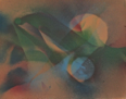 TERRANCE KEENAN ~ Uji : Studies in Being-Time #10 - spray paint on canvas - 20 x 25 cm - €250