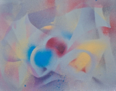  TERRANCE KEENAN ~ Uji : Studies in Being-Time #7 - spray paint on canvas - 20 x 25 cm - €250