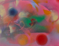  TERRANCE KEENAN ~ Uji : Studies in Being-Time #9 - spray paint on canvas - 20 x 25 cm - €250