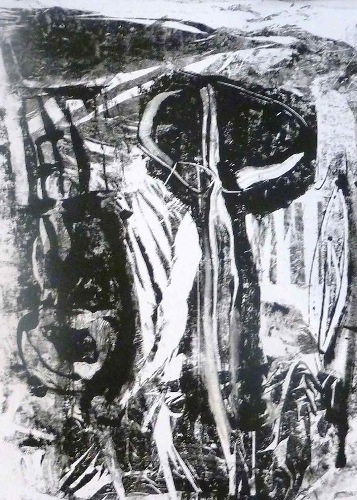 ALYN FENN ~ A Landscape - monoprint - 42 x 30 cm - €180