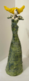 AYELET LALOR ~ She dreams of being a milkmaid -  mixed media/ceramic - 60 x19 x17 cm - €450