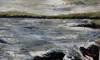 DONAGH CAREY ~ Ripped Tide I - oil on board - 14 x 22 cm - €245