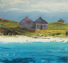 HELEN O'KEEFFE ~ Island History - oil on canvas - 55 x 55 cm -€550