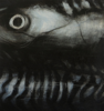 JANET MURRAN ~ Mid Waters IV - mixed media - 32.5 x 31 cm - €225