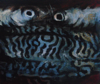 JANET MURRAN ~ Mid Waters I - mixed media - 48.5 x 53 cm - €355 