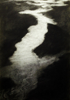 MARTA SWIERAD ~ River - charcoal on paper - 42 x 30 cm - €230
