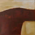 WENDY DISON ~ Hades Map III - oil on canvas - 40 x 40 cm  - €500