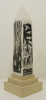 BRIAN LALOR / JIM TURNER - In the Nile Valley - ceramic obelisk - €180
