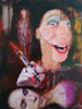 PAUL FORDE-CIALIS - Then I'll make my own Girl - oil on canvas - €350