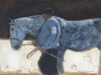 CHRISTINE THERY - Grey on Grey - oil on canvas - 30 x 40 cm - €650