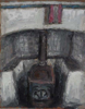 CHRISTINE THERY - Turf Stove - oil on canvas on board - 20 x 25 cm - €350