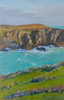 DAMARIS LYSAGHT - Across Barley Cove - oil on canvas on panel - 31 x 20 cm - €625