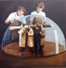 DIARMUID BREEN - The Globe - oil on canvas - 100 x 100 cm - €1500