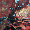 CATHERINE WELD -  Glósóli - oil on canvas - 50 x 50 cm - €500