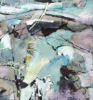 CATHERINE WELD - Inis Mor II - mixed media on fabriano paper - 52 x 52 cm - €390