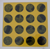 CHRISTINA JASMIN ROSER - Defence in Yellow - textile - 30 x 30 cm - €240