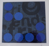 CHRISTINA JASMIN ROSER - Friends in Blue - textile - 30 x 30 cm - €240
