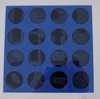 CHRISTINA JASMIN ROSER - Life in Blue - textile - 30 x 30 cm - €240