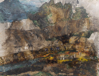 LARS_ERIC BUEB - Down Under - water, oil, pigments, gum arabic - 85 x 115 cm - €1850