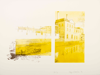 ANGIE SHANAHAN - Golden Voyage - Lithograph edition 1/10 - 55 x 67 cm - €290