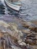 ANGIE SHANAHAN - Island Transition - acrylic on canvas - 64 x 53 cm - €900 - SOLD