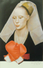 CAROL WHITE - Portrait of a Lady in Boxing Gloves - 33 x 28 cm - €300