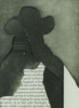 CAROL WHITE - Limbo Shadow People - Man of Letters - 38 x 33 cm - €250