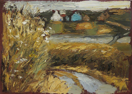 CHRISTINE THERY - Wild Road West - oil on canvas - 26 x 35 cm - €400 - SOLD