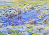 DAMARIS LYSAGHT - Frozen Flood Puddle - oil on canvas on panel - 30 x 43 cm - €885 