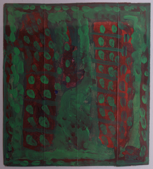 GORDON MOXLEY - Two Towers - acrylic - 53 x 53 cm - €380 