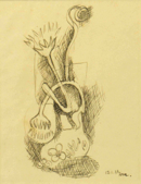 ZORN - Sunflowers - pencil 1933 - €50 - SOLD