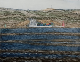 SUSAN EARLY - Passing The Poolbeg - etching & aquatint - 19.5 x 25 cm - edition of 50 - €235 unframed €295 framed