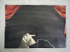 TESS LEAK - Dark Theatre 1 - collage & drawing - 25 x 36 cm - €150