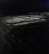 JANET MURRAN - Boy Racers II - charcoal and acrylic on fabriano - 44 x 40 cm €600