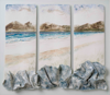 SARA ROBERTS - Wild Solitude - porcelain triptych - 59 x 63 cm - €1650