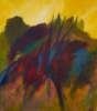 TERRY SEARLE - Yellow Sky - acrylic on canvas - 88 x 98  cm - €2200